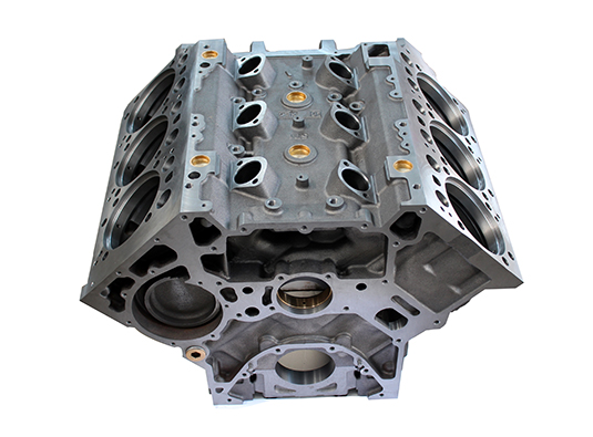 Benz OM501 engine cylinder block