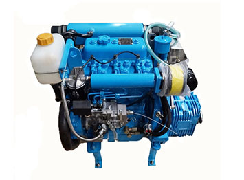 HF380 3 cylinder 27hp marine diesel engine with gearbox