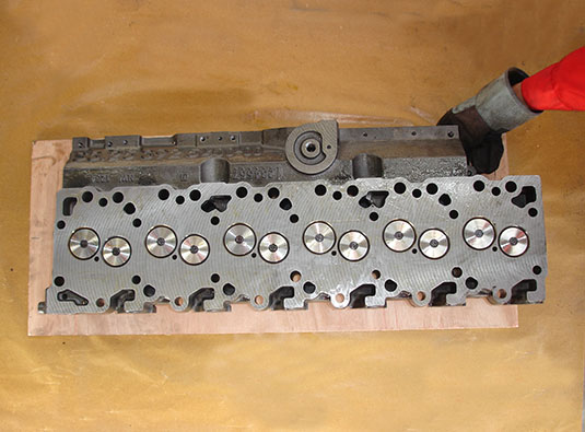 Cummins 6BT engine cylinder head