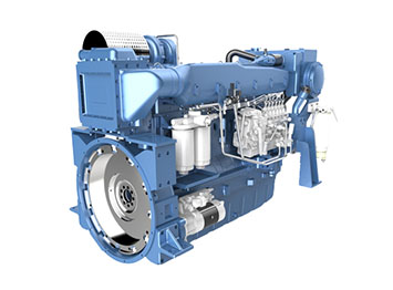 Weichai WD10 series marine diesel engine (140-240kW)